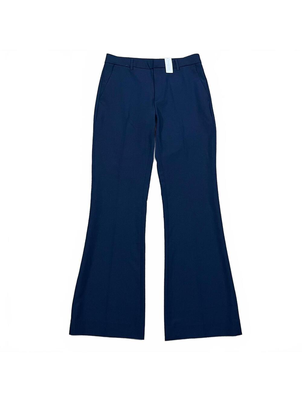 NWT Banana Republic Womens Sculpted Stretch Pants Navy Blue Size 4